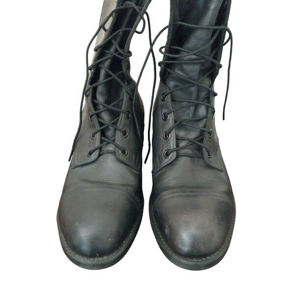 Biltrite Vintage Military Combat Leather Boots Mens Size 10W Good Condition - Picture 5 of 16